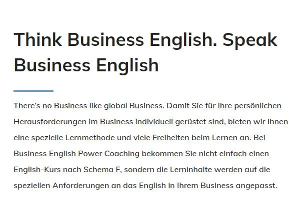 Think Business English in  Odelzhausen